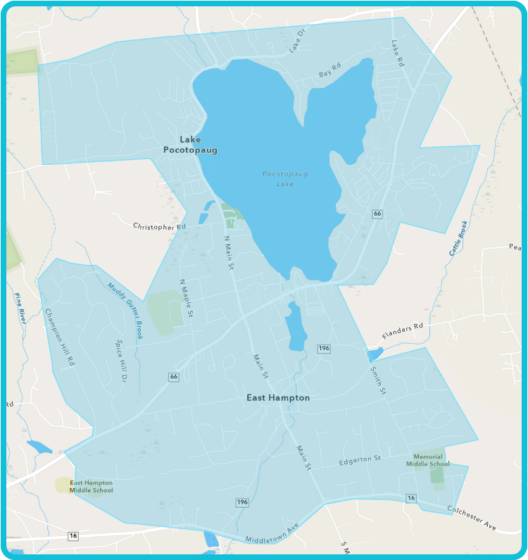 Belltown Service Area Map
